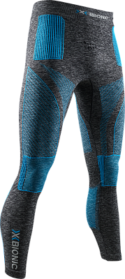 Превью  Термокальсоны X-BIONIC Energy Accumulator 4.0 Melange Pants Men Dark Grey Melange/Blue